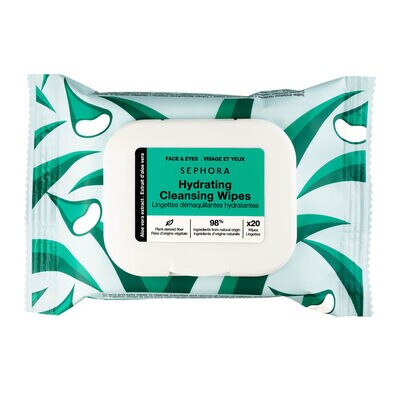 Lenços de Limpeza Esfoliantes Sephora Collection Exfoliating Cleansing Wipes